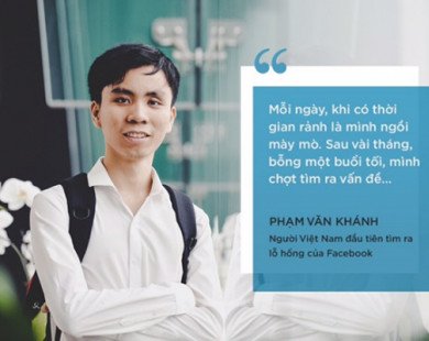 Người Việt Nam đầu tiên tìm ra lỗ hổng của Facebook