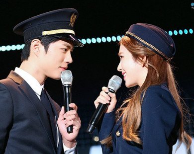 Park Bo Gum hội ngộ với Red Velvet Irene trong show Music Bank World Tour