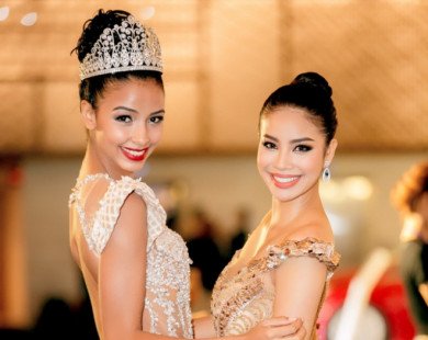 Hoa hậu Pháp tới Việt Nam diễn show Hoàng Hải