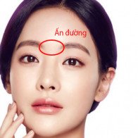 Ấn đường là khoảng cách giữa hai lông mày, sẽ tiết lộ tính cách cũng như thành bại trong đời người!