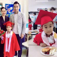 Bản sao y chang bố mẹ khiến fan thích thú của sao Hoa ngữ