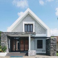 Căn nhà dáng chữ A độc đáo ở Quảng Bình