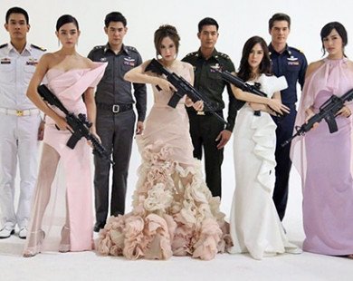 Không thể cưỡng nổi sức hút của dàn “soái ca quân nhân” Thái trong phim mới