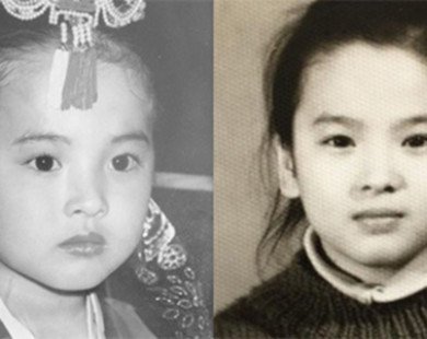 Ảnh thời răng sún của Song Hye Kyo, Song Joong Ki được fan đào bới