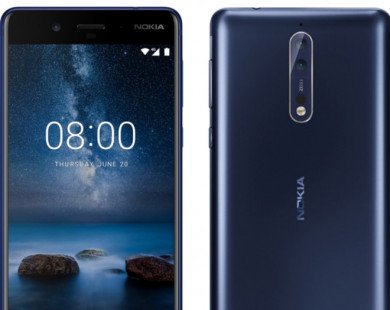 Nokia 8 có thể bán ở VN đầu tháng 9, giá khoảng 12 triệu