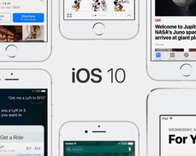 Bản iOS 10 cuối cùng phát hành trước khi đón iOS 11