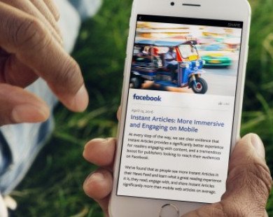 Facebook không lấy hoa hồng từ việc thu phí đọc báo của người dùng