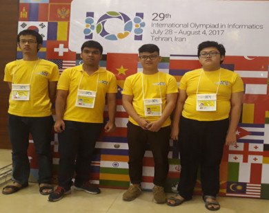 Việt Nam giành 3 huy chương Olympic Tin học quốc tế