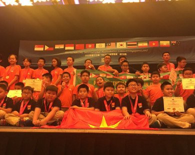Việt Nam giành 8 huy chương vàng tại cuộc thi Toán quốc tế IMC