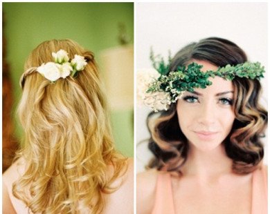 Gợi ý hai kiểu tóc đẹp cho cô dâu