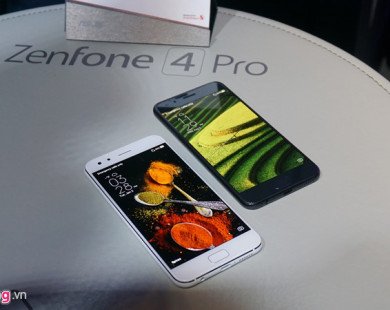Asus công bố thế hệ Zenfone 4 với camera kép
