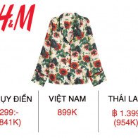 H&M Việt Nam chênh lệch giá như thế nào so với thế giới?