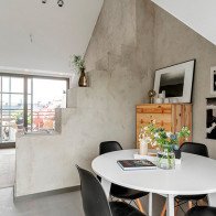 Căn hộ gác mái đẹp và thơ dù diện tích chỉ 38m2