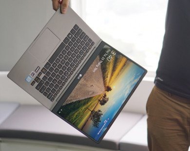 Chi tiết LG Gram - laptop siêu nhẹ đối thủ của MacBook