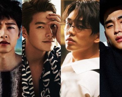 Điểm danh 12 chàng diễn viên xứ Hàn sở hữu đôi mắt một mí cực hút