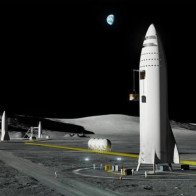 Elon Musk lần đầu tiên chia sẻ hình ảnh của Trạm không gian Mặt Trăng