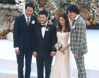 Lễ cưới có cả Jo In Sung, Park Bo Young, D.O. cùng dàn sao khủng xúng xính tham dự