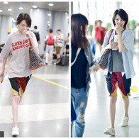 Tạo dáng lạ nơi công cộng, Trịnh Sảng lại gây bão trên mạng xã hội