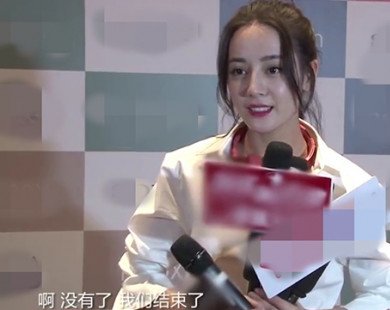Gặp phải phóng viên vô duyên, Địch Lệ Nhiệt Ba bất ngờ bị hỏi chuyện Luhan hẹn hò