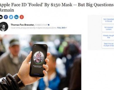 Apple nói gì khi Bkav “qua mặt” Face ID trên iPhone X?