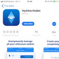 Ví tiền điện tử giả của tác giả người Việt đang đứng đầu App Store?
