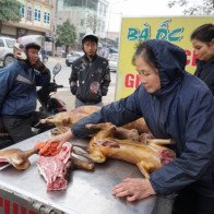 Tranh cãi việc ăn thịt chó ‘giải hạn’, cầu may mắn trong năm mới Mậu Tuất 2018