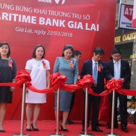 Maritime Bank khai trương phòng giao dịch tại tỉnh Gia Lai