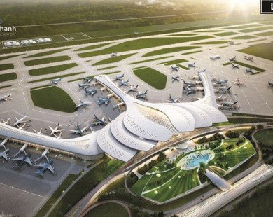 Bộ GTVT chốt phương án Hoa Sen để thiết kế nhà ga Cảng hàng không quốc tế Long Thành