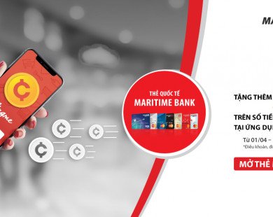 Maritime Bank tặng thêm 30% tổng số tiền chuyển đổi  cho người sử dụng ứng dụng Clingme