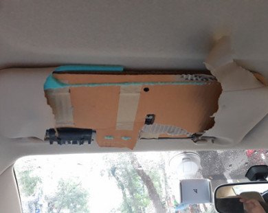 Người dùng Việt phản ứng mạnh vụ tấm chắn nắng Toyota làm từ carton
