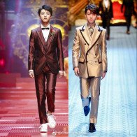 Vương Tuấn Khải hút hồn người hâm mộ khi sải bước trên sàn catwalk cùng thương hiệu Dolce&Gabbana