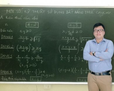 Thầy Lê Hải Trung giúp học sinh yếu kém Toán đạt điểm cao