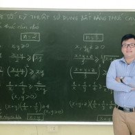 Thầy Lê Hải Trung giúp học sinh yếu kém Toán đạt điểm cao