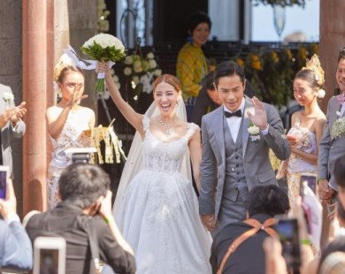 Dàn sao TVB cùng tụ họp tại đám cưới đẹp như cổ tích của Trịnh Gia Dĩnh tại Bali