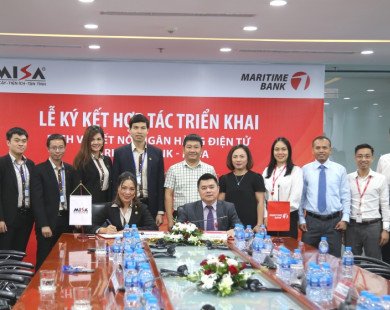 Maritime Bank và MISA tiên phong trong việc kết nối hệ thống gia tăng lợi ích cho doanh nghiệp