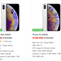 Giá iPhone giảm hàng triệu đồng trước Tết