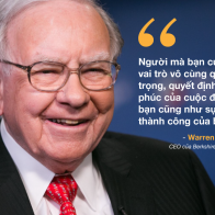 Warren Buffett: Vợ là một trong những người thầy vĩ đại nhất của tôi