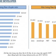 Kỹ sư Blockchain tại Việt Nam nhận lương hơn 50 triệu đồng mỗi tháng