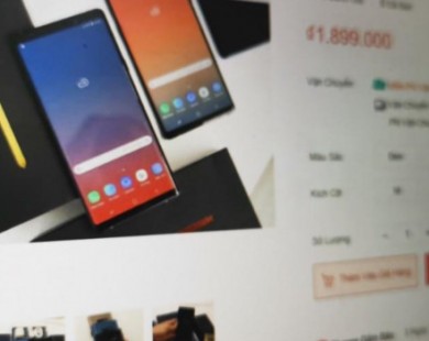 Rừng iPhone, Galaxy Note9 nhái, giả giá 3 triệu trên Lazada, Shopee