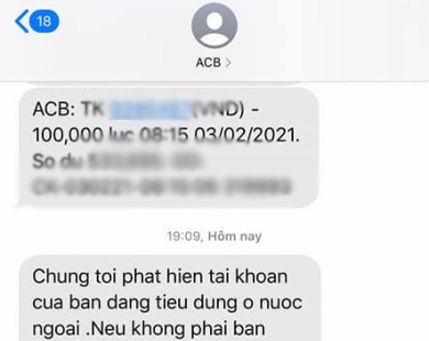 Xuất hiện hàng loạt tin nhắn lừa đảo từ SMS Brand ngân hàng