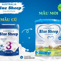 Sữa dinh dưỡng Blue Sheep thay đổi mẫu mới và nâng cấp chất lượng