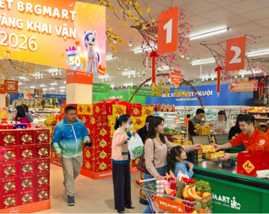 Sắm tết tại siêu thị BRGMart, Ngựa vàng khai vận 2026