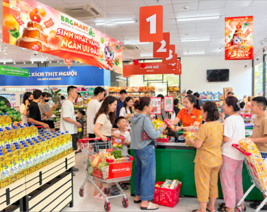 Hệ thống siêu thị BRGMART mừng sinh nhật, tri ân khách hàng loạt ưu đãi hấp dẫn