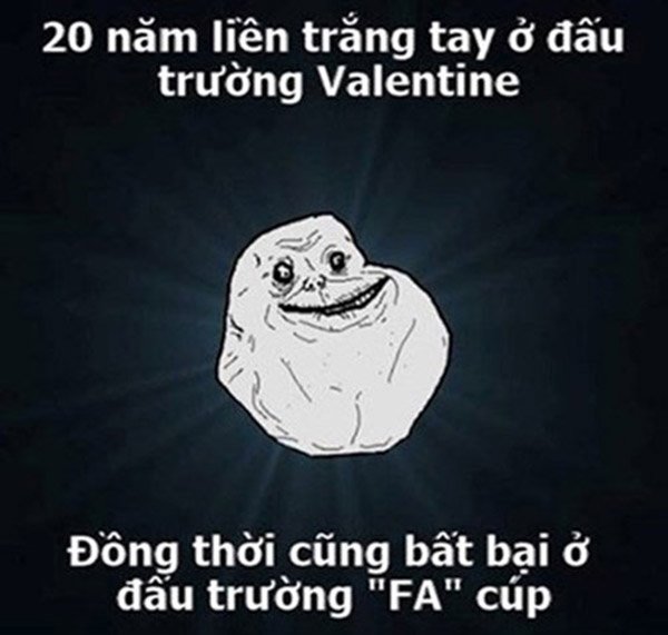 Hội FA chế ảnh hài hước ngày Valentine