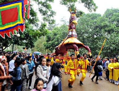 Những lễ hội Xuân cầu tài cầu lộc cầu may dịp Tết