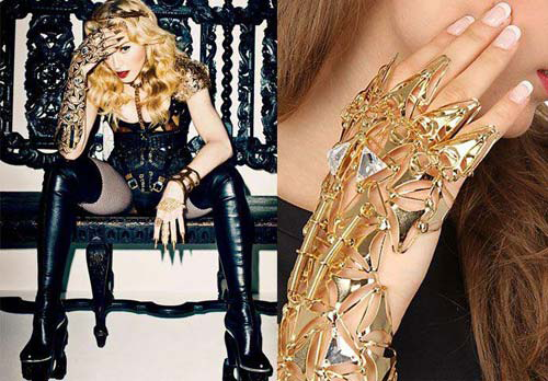 Huyền Ny gây sốc khi nhái Madonna ngày đầu xuân