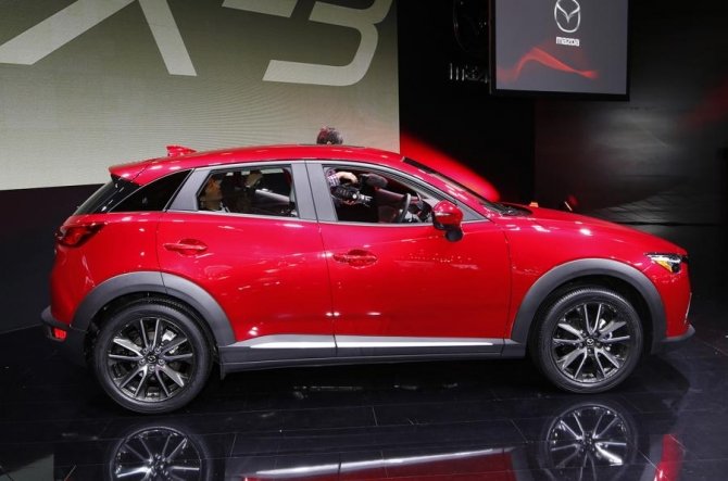 Lộ diện Mazda CX-3 tại Geneva Motor Show 2015