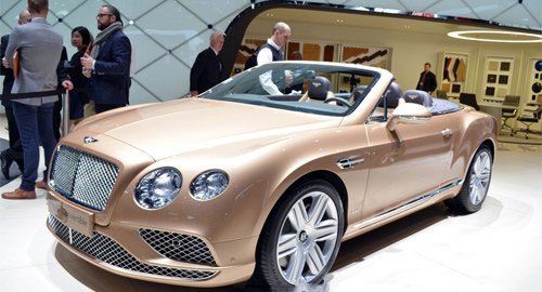 Bentley giới thiệu Continental GT serie 2015 mới