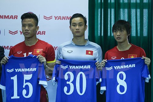 Yanmar chính thức trở thành nhà tài trợ mới của tuyển Việt Nam