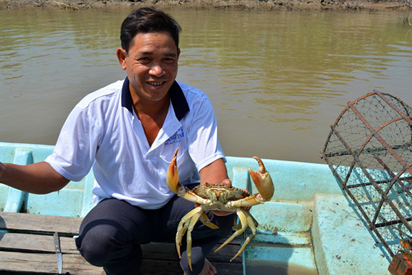 Đặc sản cua miền Tây tăng giá mạnh